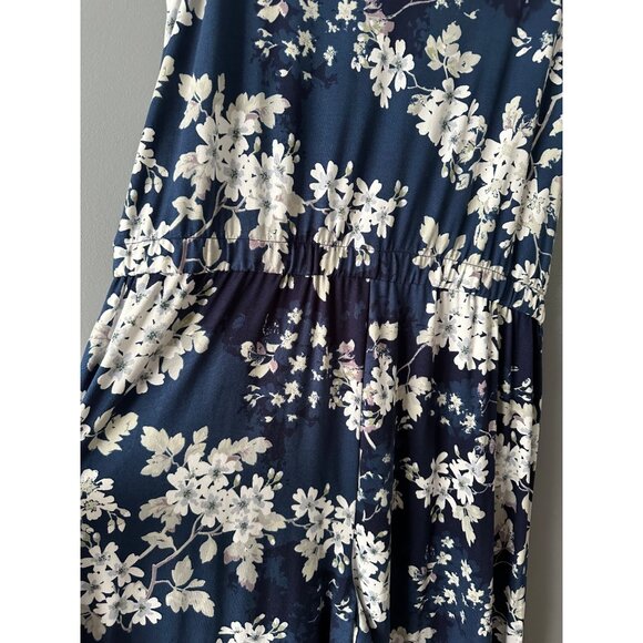 Bumblebella 1X Floral Jumpsuit Cottagecore Coquette Palazzo Leg Romantic Fit y2k - Picture 4 of 8